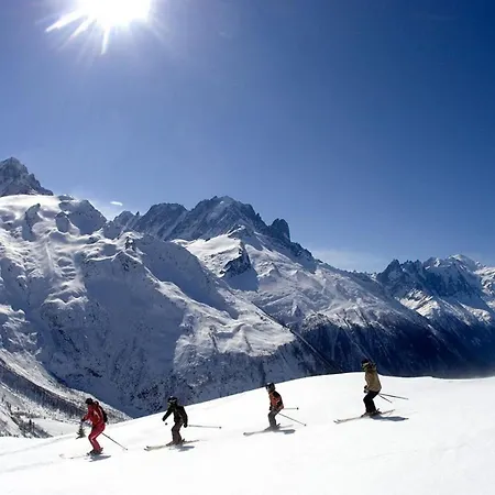 With Terrace Gentianes 1 Centre By Aiguille Du Midi アパート *