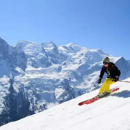 With Terrace Gentianes 1 Centre By Aiguille Du Midi アパート *