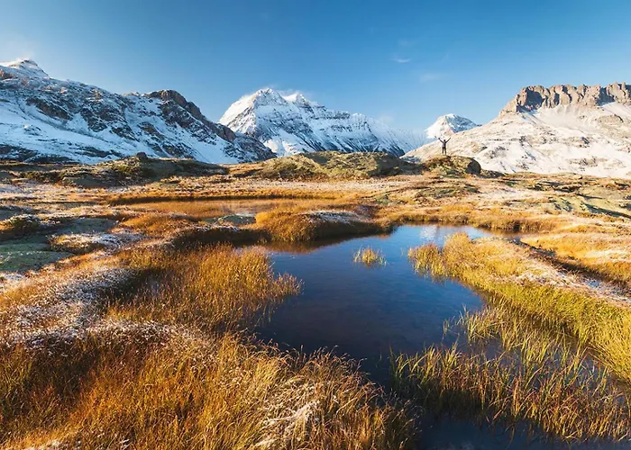 With Terrace Gentianes 1 Centre By Aiguille Du Midi *