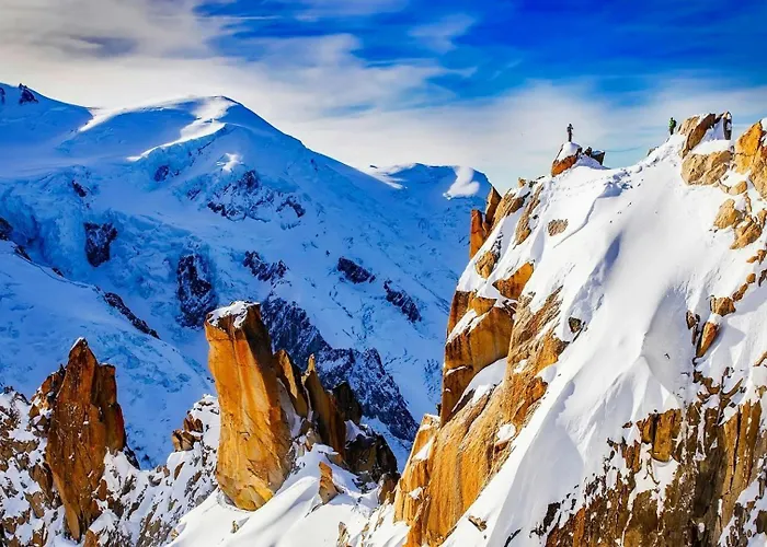With Terrace Gentianes 1 Centre By Aiguille Du Midi