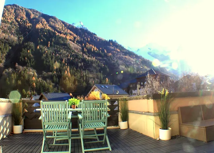 Apartment With Terrace Gentianes 1 Centre By Aiguille Du Midi