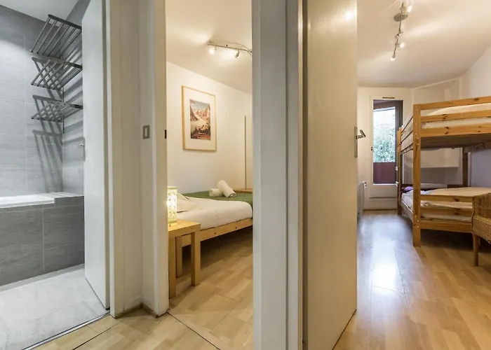 With Terrace Gentianes 1 Centre By Aiguille Du Midi *