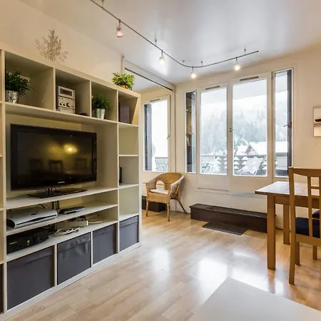 Lägenhet With Terrace Gentianes 1 Centre By Aiguille Du Midi *